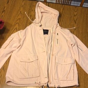 American Eagle pink lightweight jacket medium